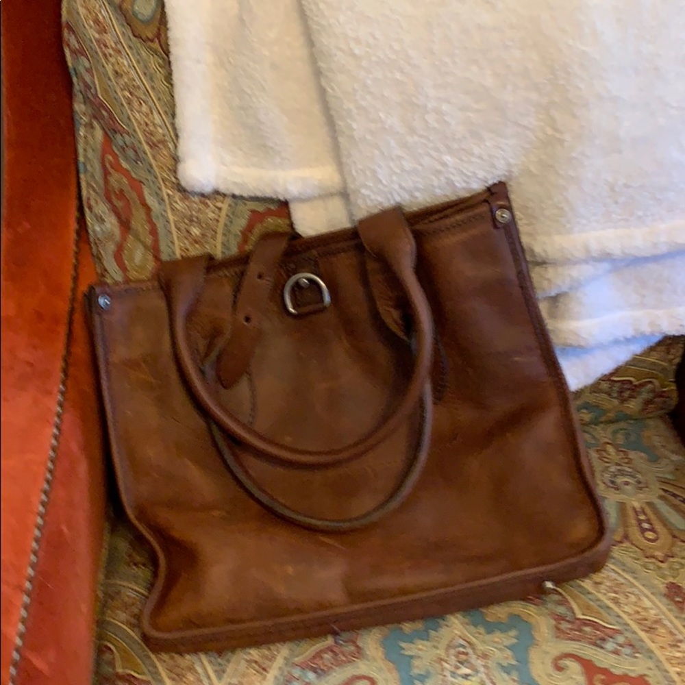 Beautiful Dark Brown Fry Tote